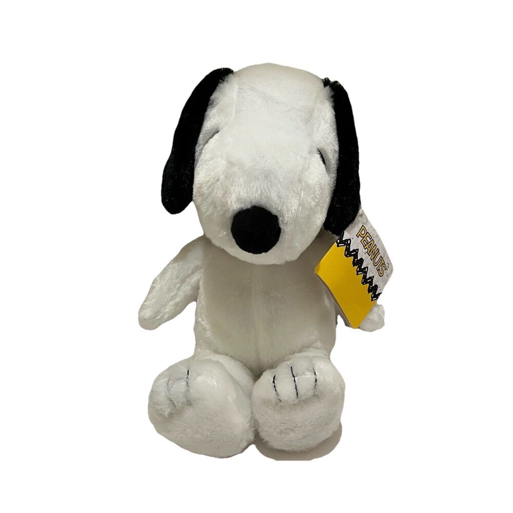 Kohl's Cares Peanuts Snoopy Dog Stuffed Animal Toy 12" Red Collar Puppy Plush